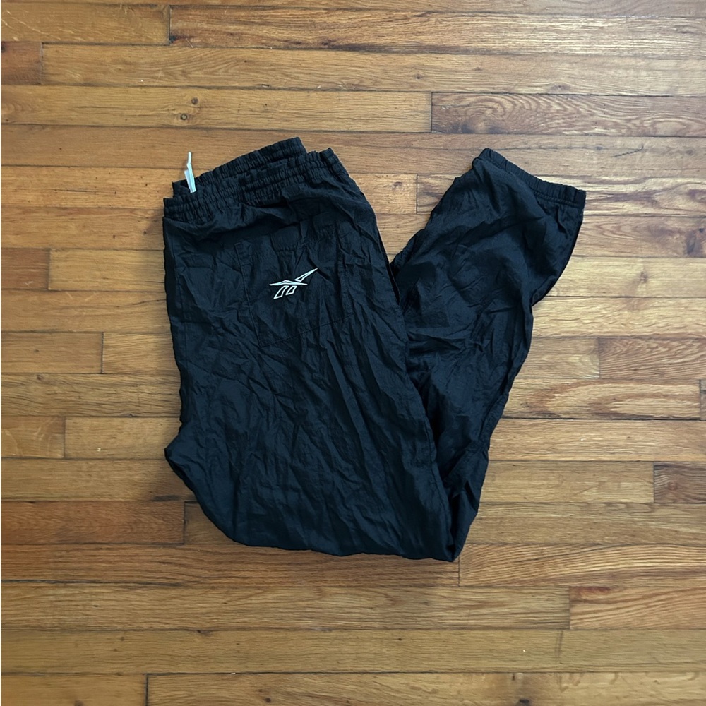 Vintage Reebok Black Track Pants #37